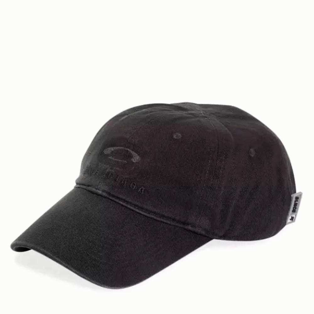 Balenciaga Black Hat Casual Cotton Cap